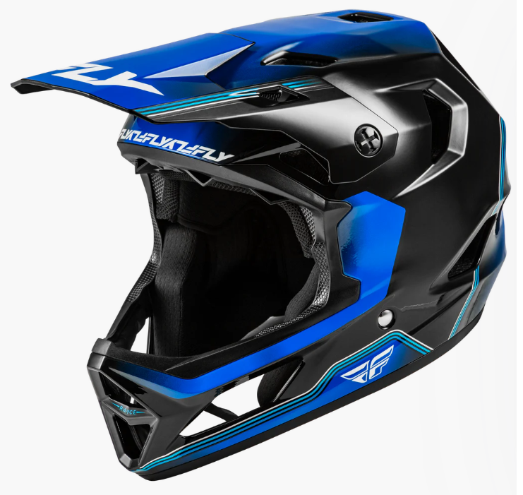 Casco Fly Rayce Repeat Negro/Azul